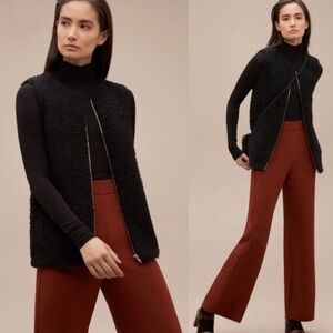 Aritzia Wilfred fur vest